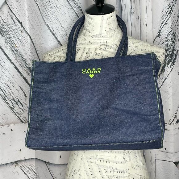 HARD CANDY Vintage Y2K Denim Tote - Picture 1 of 4